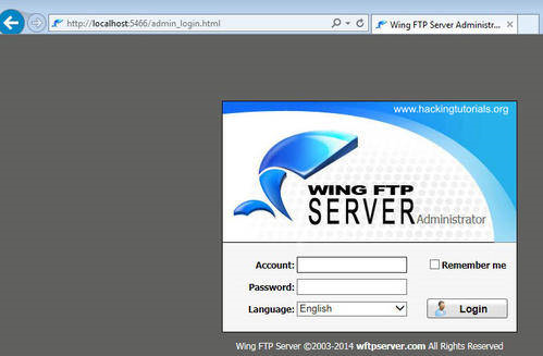 WingFTPServer截图2