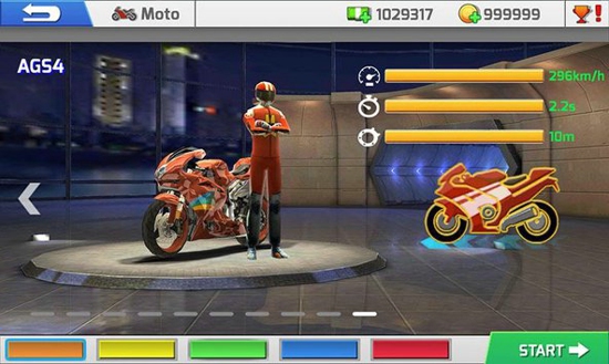 真实摩托赛车安卓版截图2