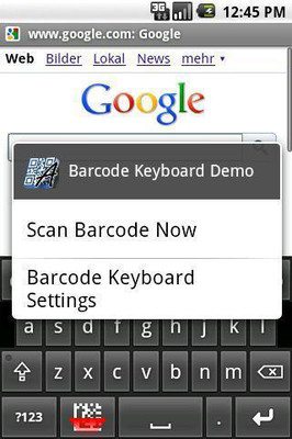 Barcode/NFCScannerKeyboard截图1