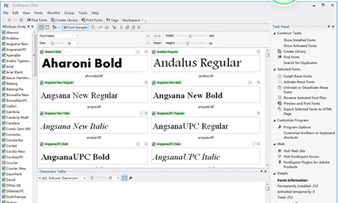 fontexpert(字体管理软件)截图1