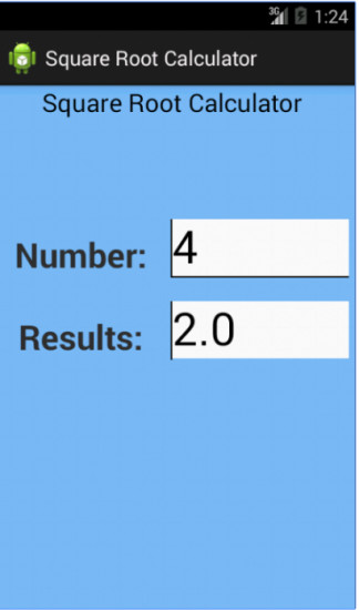 平方根计算器截图1