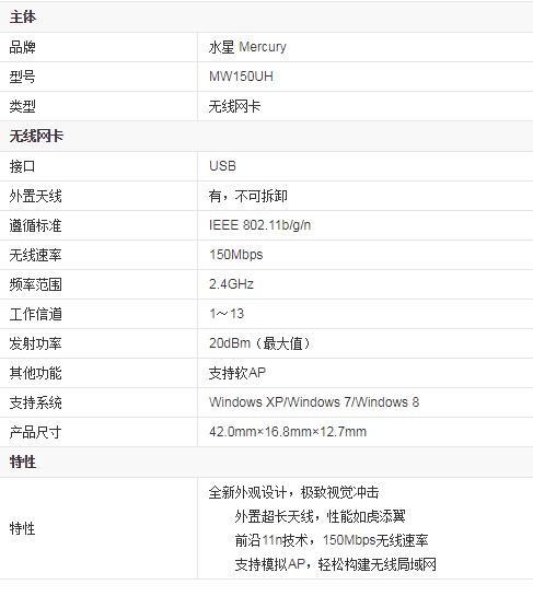 mw150uh无线网卡驱动01