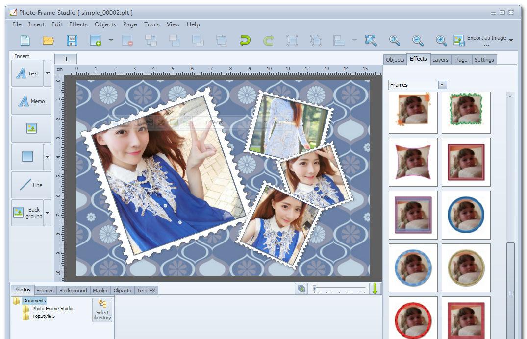 MojosoftPhotoFrameStudioPortablev2.9.6绿色便携注册版截图1