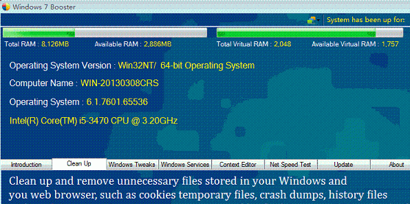 Windows7Booster截图1