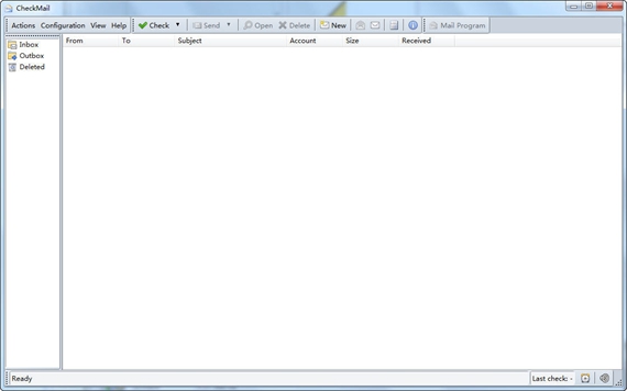 DesksoftCheckMail邮箱定时自动检查工具截图1