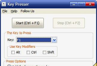 RobotSoftKeyPresser截图1