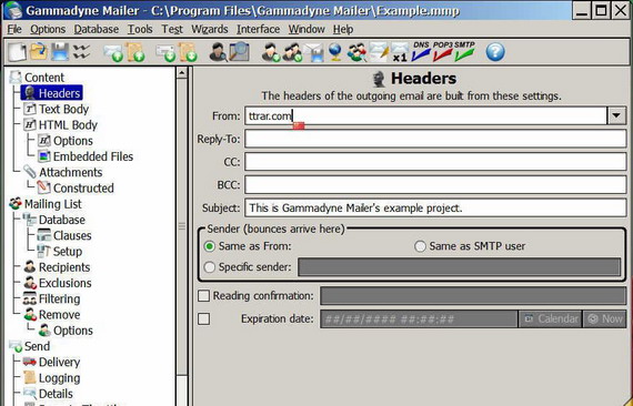 GammadyneMailer截图1