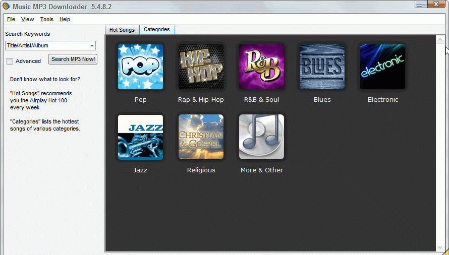 MusicMP3Downloader截图1