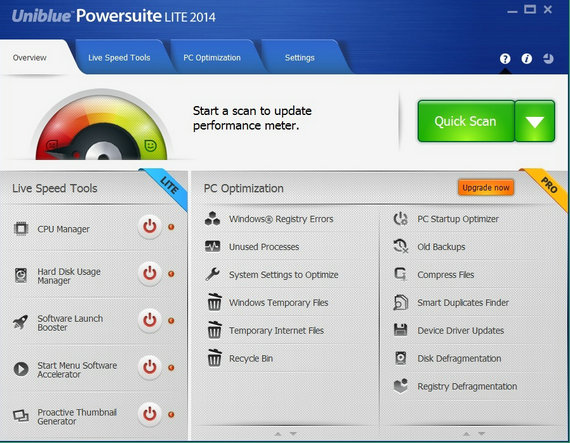 unibluepowersuite2014截图1