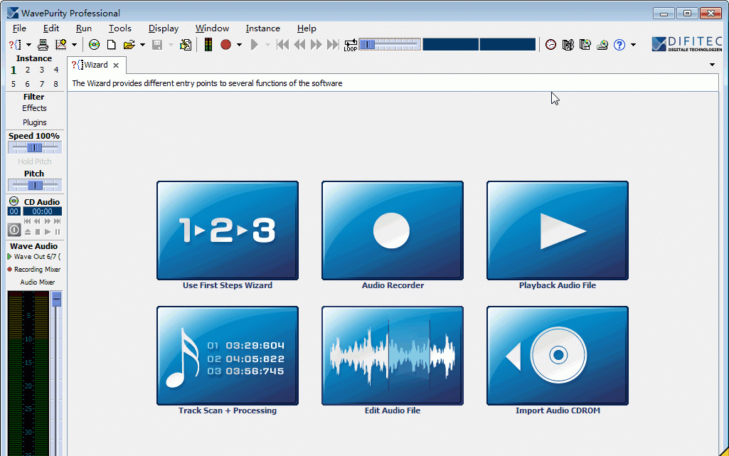 WavePurityProfessionalv7.61注册版_音频还原工具截图1