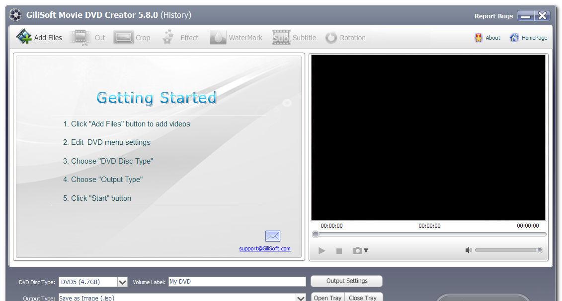 GiliSoftMovieDVDCreatorPortablev5.8.0单文件绿色便携版截图1