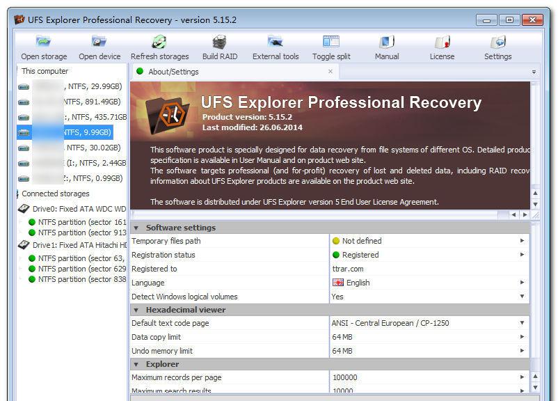 UFSExplorerProfessionalRecovery截图1