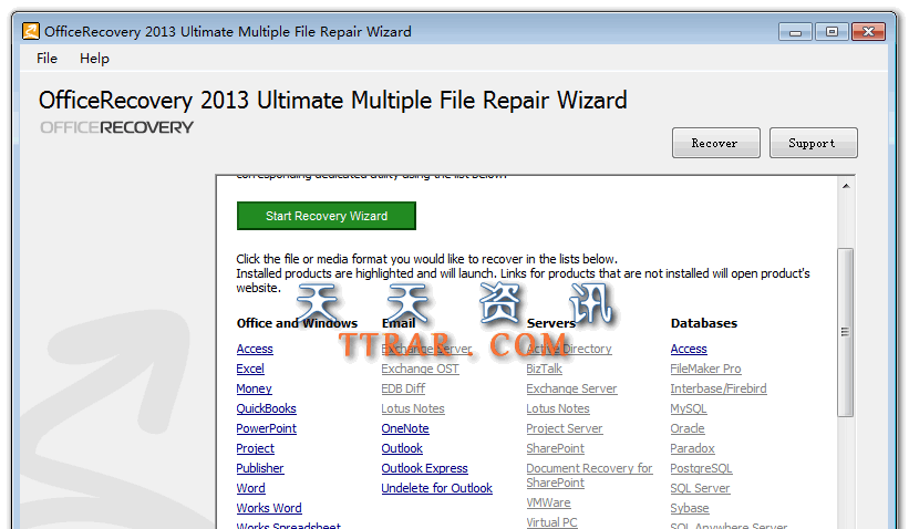 OfficeRecovery2013Ultimate截图1