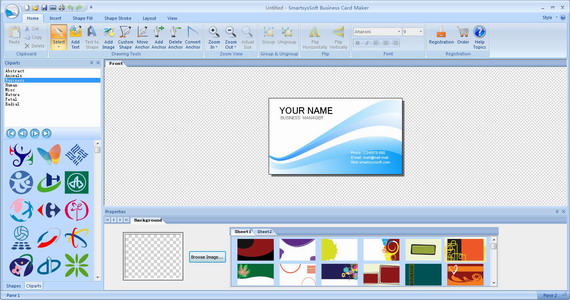 SmartsysSoftBusinessCardMaker截图1