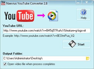 NaeviusYouTubeConverter截图1