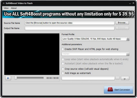 Soft4BoostVideotoFlash截图1