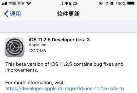 ios11.2.5beta3截图1