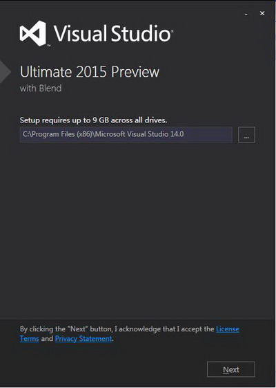 vs2015截图1