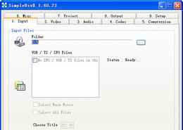SimpleDivXV1.4.0.25正式版截图1