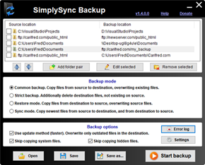 SimplySyncBackup截图3