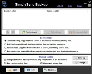 SimplySyncBackup截图1