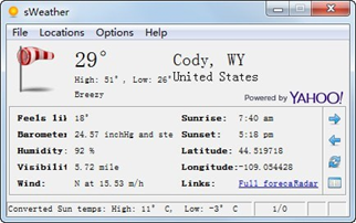 sWeather截图1
