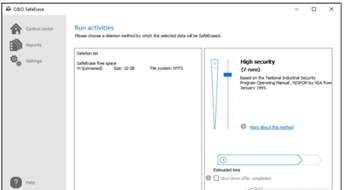 全能数据彻底清除工具(O&OSafeErase)截图1