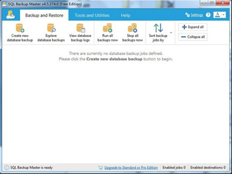 SQLBackupMaster(文件备份软件)截图1