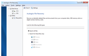 Auslogics文件恢复截图1