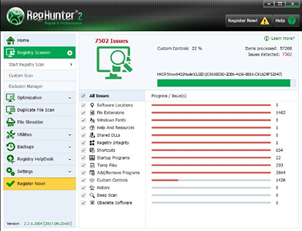RegHunter(电脑优化软件)截图2