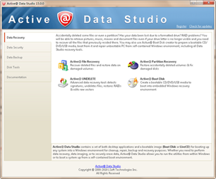 ActiveDataStudio(数据恢复软件)截图1