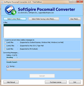 SoftSpirePocomailConverter截图1