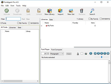 FontAgentPro(字体管理软件)截图1
