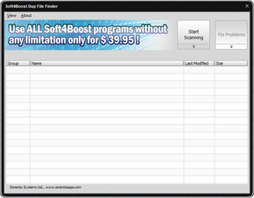 Soft4BoostDupFileFinder截图1