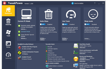 TweakPower(系统优化软件)截图2