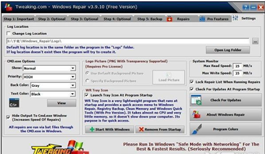 系统修复工具(WindowsRepair)截图3