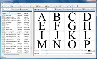 字体管理专家(PrintersApprentice)截图1