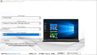 MicrosoftISODownloaderPremium2019截图1