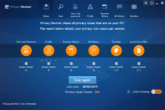 PrivacyReviverPremium(电脑隐私保护软件)截图1