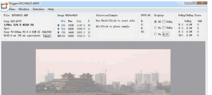 RawDigger(RAW图像查看工具)截图2