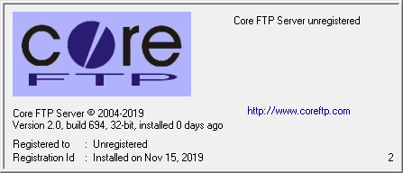 CoreFTPServer(FTP服务器)截图2