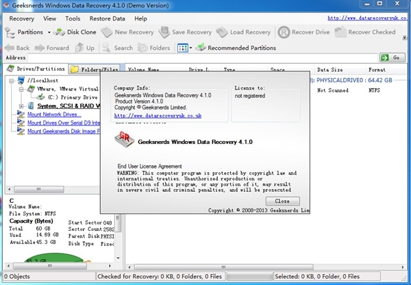 GeekSnerdsWindowsDataRecovery截图3