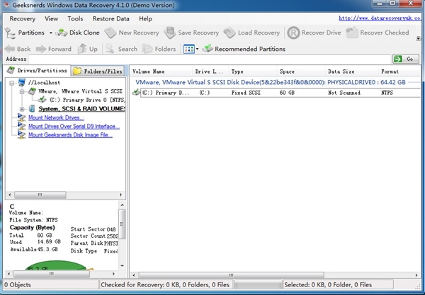 GeekSnerdsWindowsDataRecovery截图2