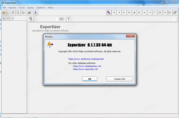 Exportizer(数据库查看编辑)截图2