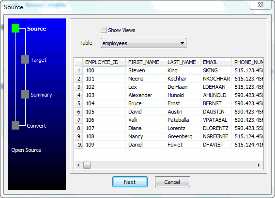 SqliteToOracle(Sqlite导入Oracle软件)截图3