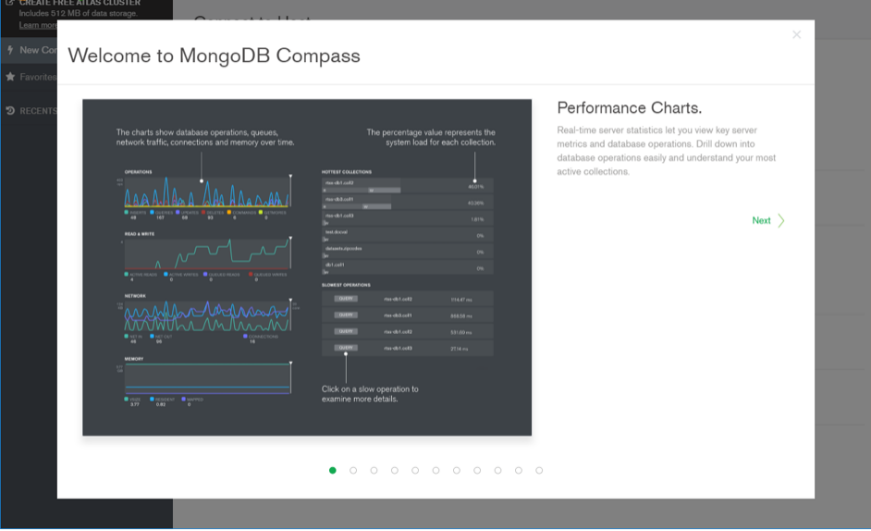 MongoDBCompass(数据库管理软件)截图3