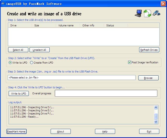 PassMarkImageUSB(U盘镜像制作工具)截图3