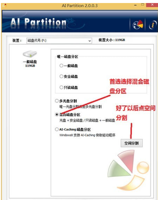 AIPartition(银灿U盘分区软件)截图2