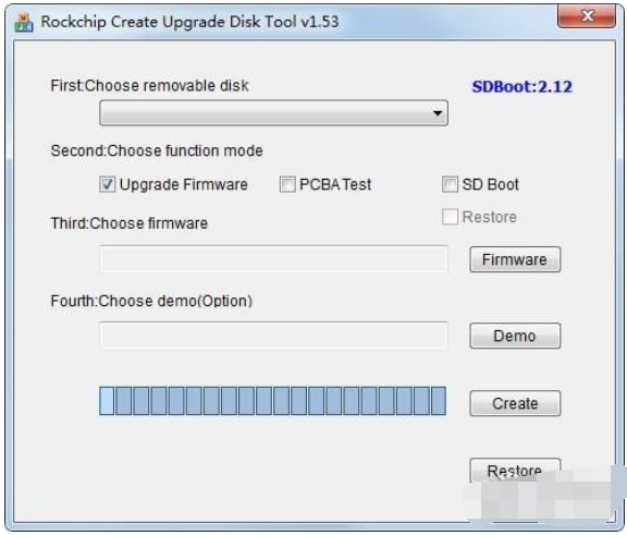 RockchipCreateUpgradeDisktool截图1