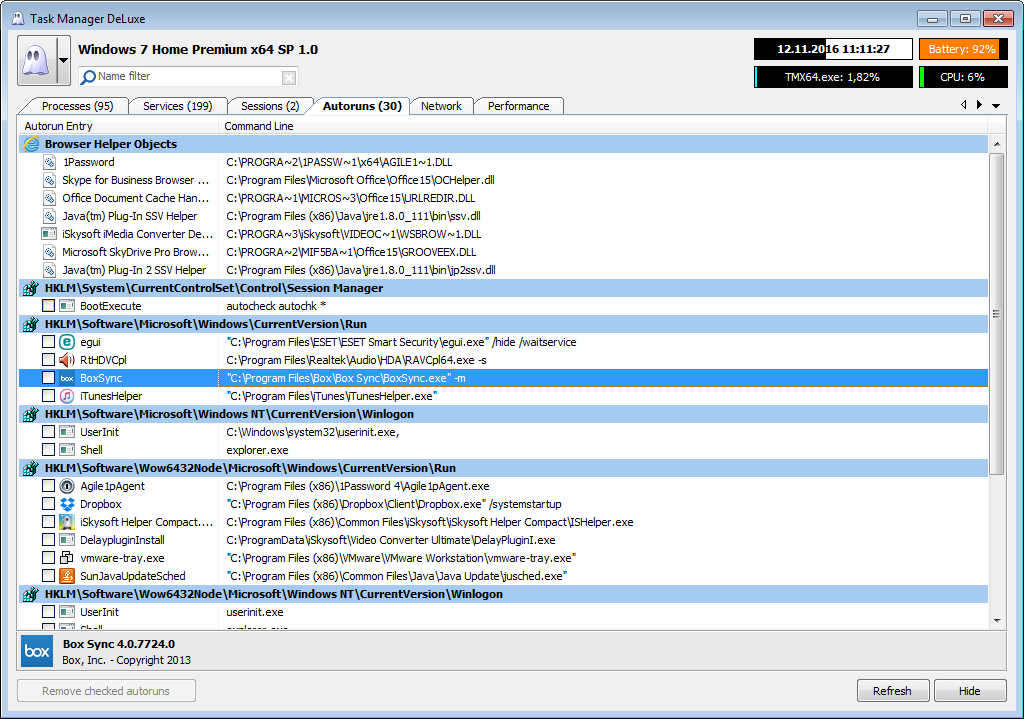 MiTeCTaskManagerDeLuxe(任务管理器)截图2